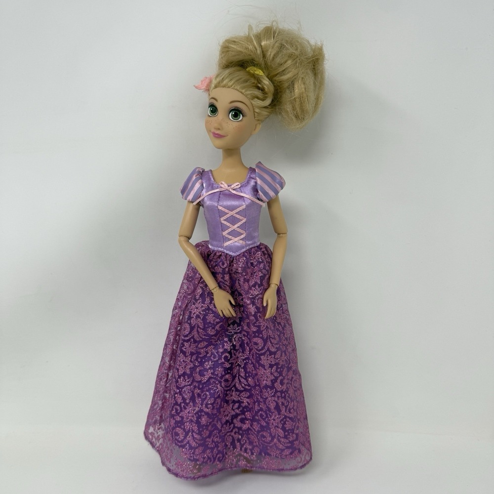 Disney Store Rapunzel Tangled 11" Princess Doll Purple Dress Classic Doll